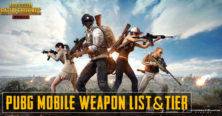 PUBG Mobile Gun Tier List Sept 2023 Pokemon Group