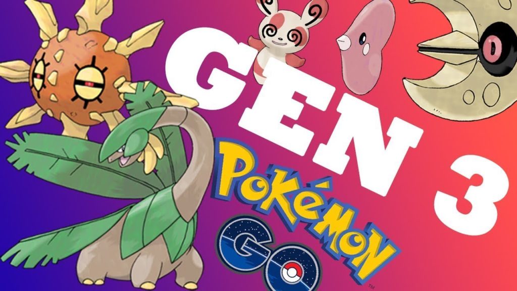 135 Gen 3 Pokemon Discovered in Latest Pokemon Go APK
