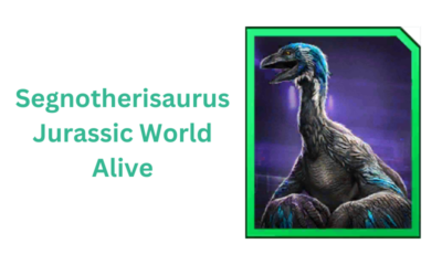 Segnotherisaurus: Jurassic World Alive 3